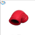 Wear resistant DN150/6 double wall elbow price